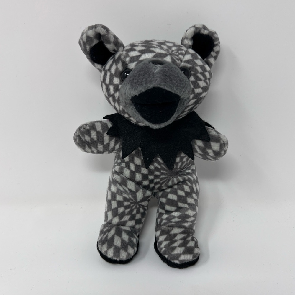 NWOT August West Grateful Dead Liquid Blue Beanie Bear